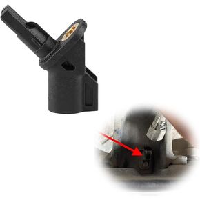 1 PC Automotive Wheel Speed Sensor, ABS Maintain Direction Stability Anti-Lock Braking Sensor, Car Replaces OEM BV6F2C204FB CV6Z2C204A Modification Accessories, Compatible with Ford (Black)