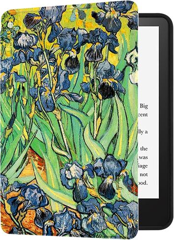 حافظة لجهاز Kindle Paperwhite الجديد كليًا بشاشة مقاس 6.8 بوصة (إصدار الجيل الحادي عشر 2021 فقط - لن يناسب أجهزة Kindle من الجيل السابق) مع تنبيه/غفو تلقائي، قزحية in Saudi Arabia