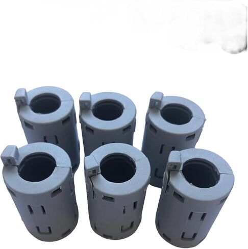 Inner Diameter 0.43inch (11mm) Noise Filter Ferrite Core Ferrite Clamps Ferrite Clips on Data or Power Cables Ferrite Chokes Black or Grey 4pcs/Pack (Black) in Saudi Arabia