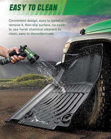 VIWIK Floor Mats Fits for 2019 2020 Santa FE 5 Passenger Models, All Weather Protection Car Mats 1st and 2nd Row Front & Rear Floor Liners Black in Kuwait