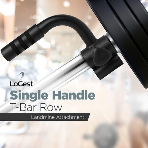 ملحق لغم أرضي من Logest ذو صف T واحد خفيف الوزن لرفع الأثقال مقبض لغم أرضي يناسب الأثقال القياسية أو الأوليمبية Deadlifts القرفصاء يقوي عضلات الظهر والعضلات الأساسية ملحق صف T Bar in Kuwait