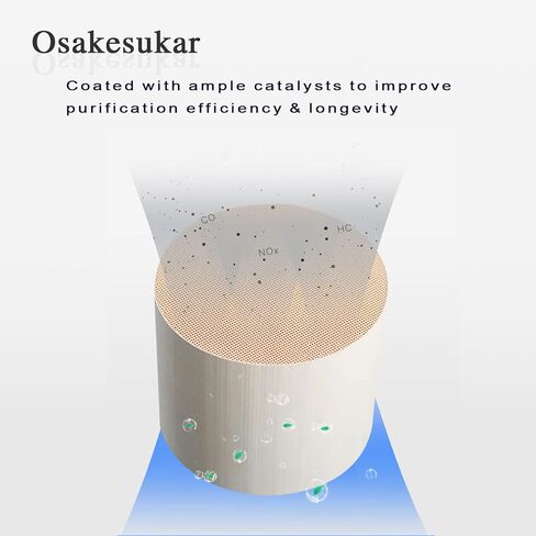 محول حفاز عالي التدفق على طراز المصنع متوافق مع 2009-2017 شيفروليه ترافيرس/2008-2017 بويك إنكليف/2007-2017 جي إم سي أكاديا/2007-2010 ساتورن أوتلوك 3 قطع (متوافق مع وكالة حماية البيئة) in Kuwait