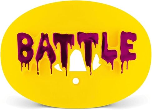 Battle 3D Chrome Drip Oxygen Football Mouthguard - Superior Airflow and Better Performance, Maximum Protection and Breathability, Works with Braces in Kuwait