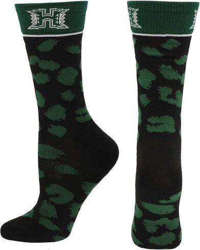 TCK Hawaii Rainbow Warriors Socks Womens Savage Crew Socks in Saudi Arabia