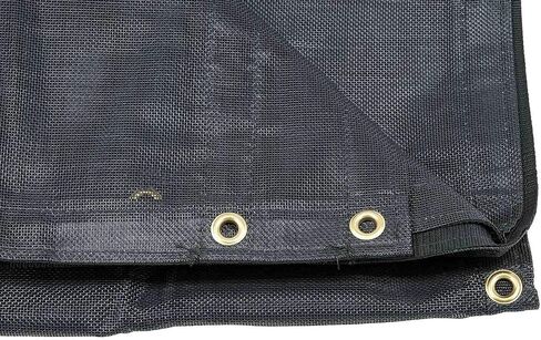 Mytee Products 7' x 16' Dump Truck Vinyl Coated Mesh Tarps Cover with 5 Inch 18oz Double Pocket in Saudi Arabia