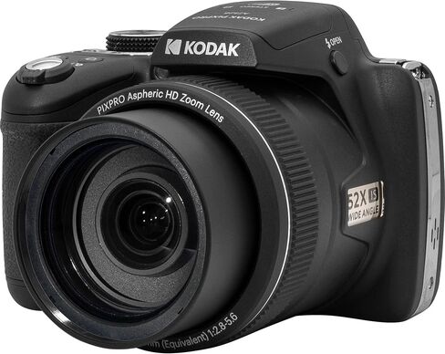 حزمة الكاميرا الرقمية Kodak PIXPRO AZ528 (أسود) مع بطاقة ذاكرة 32 جيجابايت + حافظة كاميرا + محفظة بطاقة الذاكرة + واقيات الشاشة + الملحقات in Saudi Arabia