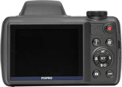 حزمة الكاميرا الرقمية Kodak PIXPRO AZ528 (أسود) مع بطاقة ذاكرة 32 جيجابايت + حافظة كاميرا + محفظة بطاقة الذاكرة + واقيات الشاشة + الملحقات in Saudi Arabia