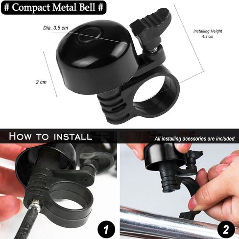 وسادة المقعد الخلفي للدراجة مع مسند ظهر آمن + درابزين مسند ذراع للمقعد الخلفي + مساند قدم مخفية قابلة للطي للدراجة + جرس مقود (مجموعة عالمية لركوب الدراجات مع مجموعة أدوات إصلاح)، أبيض in Kuwait