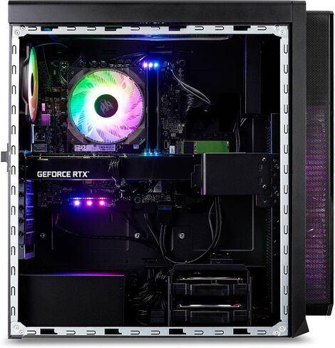 كمبيوتر مكتبي للألعاب acer Predator Orion 5000 (Intel i7-12700F 12-Core، GeForce RTX 3080، 32GB DDR5، 3TB HDD (3.5)، WiFi 6E، BT 53.2، Backlit KYB، ماوس USB، Win 11 Pro) مع Dockztorm Hub in Saudi Arabia