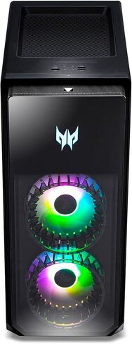 كمبيوتر مكتبي للألعاب acer Predator Orion 5000 (Intel i7-12700F 12-Core، GeForce RTX 3080، 32GB DDR5، 3TB HDD (3.5)، WiFi 6E، BT 53.2، Backlit KYB، ماوس USB، Win 11 Pro) مع Dockztorm Hub in Saudi Arabia