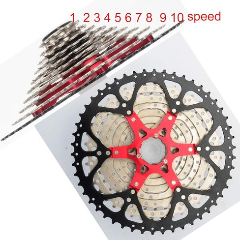 كاسيت دراجات جبلية 10 سرعات مناسب لدراجات MTB ودراجات الطرق وخفيفة للغاية in Kuwait