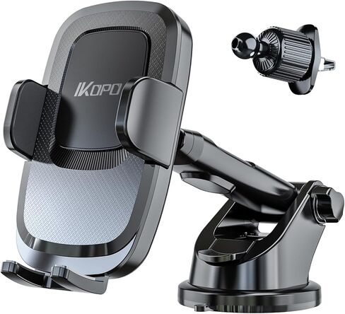 Car Phone Holder Dashboard Mount, Universal Long Arm Suction Cup Cell Phone Holder for Car Dash & Windshield & Air Vent in Kuwait