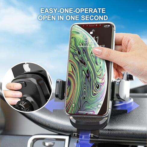 Car Phone Holder Dashboard Mount, Universal Long Arm Suction Cup Cell Phone Holder for Car Dash & Windshield & Air Vent in Kuwait