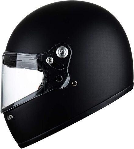 VCOROS A600 Unisex-Adult Full Face Retro Motorcycle Helmet with Graphic Fiberglass Shell DOT Touring Bobber in Saudi Arabia