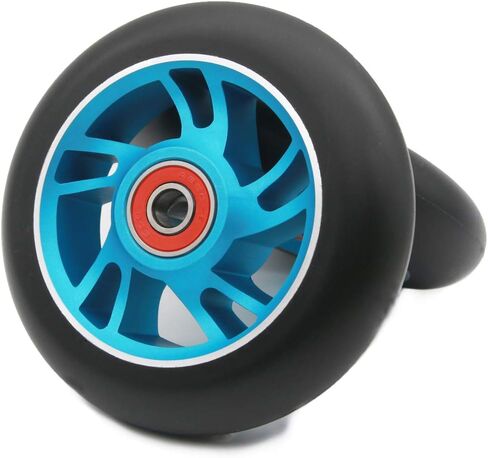 2Pcs 100 mm Pro Stunt Scooter Wheels with Abec 9 Bearings for MGP/Razor/Lucky/Envy/Vokul Pro Scooters Replacement Wheels in Saudi Arabia