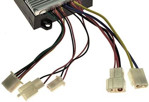 AlveyTech 6-Wire Throttle & Controller Bundle (Versions 1-7) 201C6-3A/HB2430TYD-FS - Fits The Razor Pocket Mod Blossom, Betty, Bistro, Bella, Chrissy, Daisy Electric Scooter, Mini Bike Cable Kit in Saudi Arabia