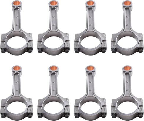 Floating Pin Connecting Rod w/Bushing Replacement for 1997-2013 Chevy GM LS2 LS3 Gen IV 5.3L 6.0L 6.2L 12577583, 12617570 in Saudi Arabia
