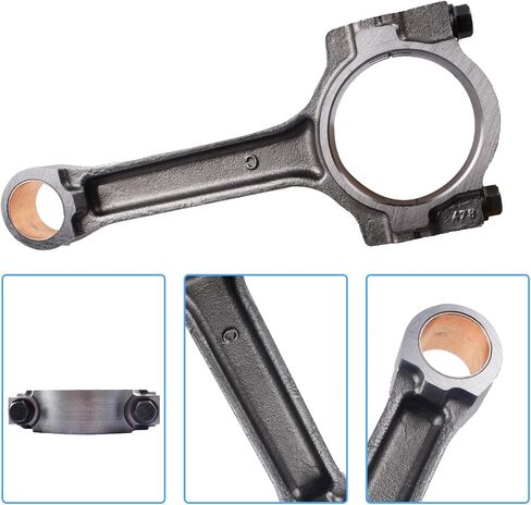 Floating Pin Connecting Rod w/Bushing Replacement for 1997-2013 Chevy GM LS2 LS3 Gen IV 5.3L 6.0L 6.2L 12577583, 12617570 in Saudi Arabia