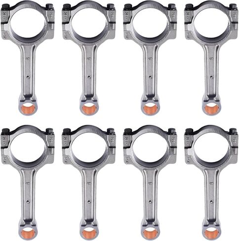Floating Pin Connecting Rod w/Bushing Replacement for 1997-2013 Chevy GM LS2 LS3 Gen IV 5.3L 6.0L 6.2L 12577583, 12617570 in Saudi Arabia