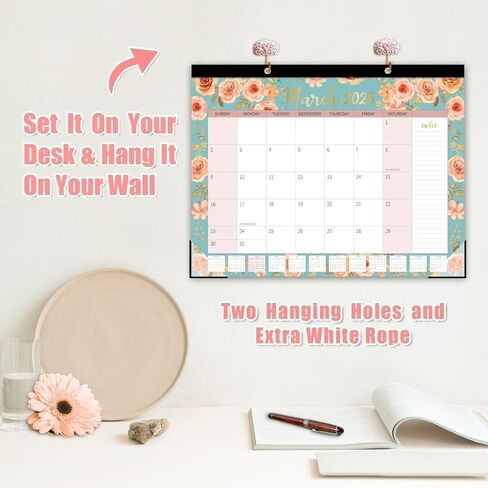 تقويم مكتب كبير من GuassLee 2024-2025 - 22 × 17 بوصة، تقويم ورقي لمدة 18 شهرًا يعمل من يناير 2024 إلى يونيو 2025، مع ورق سميك، تصميم قابل للتمزيق، كتل كبيرة مسطرة يوميًا لسهولة التخطيط in Kuwait