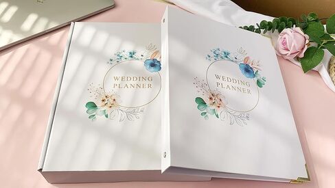 عبوة من 35 حقيبة تخزين لتخطيط الزفاف | كتاب هدية يوميات الخطوبة | تقويم العد التنازلي للعروس | ملصقات التخطيط لحفل الزفاف | حزمة القيمة in Kuwait