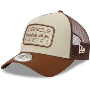 New Era Men's 9Forty Trucker Baseball Cap Hat Colour Block Red Bull F1 White, WHITE, osz in Saudi Arabia