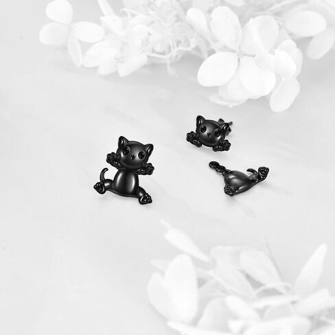 CRMAD Unicorn Stud Earrings Sterling Silver Cute Animal Jewelry for Women in Saudi Arabia