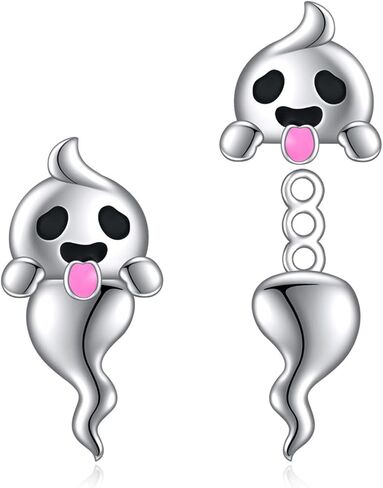 CRMAD Unicorn Stud Earrings Sterling Silver Cute Animal Jewelry for Women in Saudi Arabia