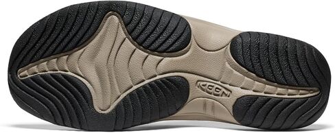 KEEN Men's Kona Flip Flop Beach Sandals, Black/Steel Grey, 12 in Saudi Arabia