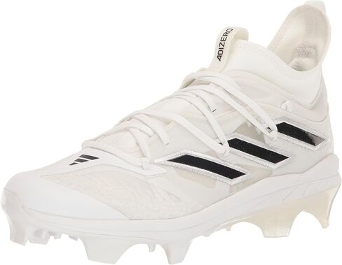 adidas Men's Adizero Afterburner 9 NWV Sneaker, White/Gold Metallic/White, 14 in Saudi Arabia