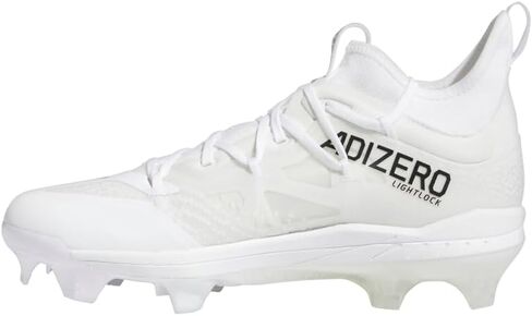 adidas Men's Adizero Afterburner 9 NWV Sneaker, White/Gold Metallic/White, 14 in Saudi Arabia