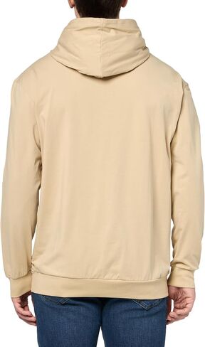 HUGO Men's Linked Hooded Sweatshirt with Kangaroo Pocket in Saudi Arabia