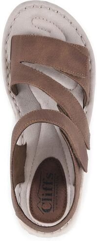 CLIFFS BY WHITE MOUNTAIN Calibre Women's Low Wedge Sandal in Saudi Arabia