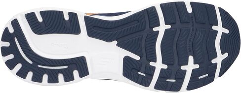 Brooks Men's Ghost 15 Neutral Running Shoe - Peacoat/Blue/Orange Pop - 8.5 Narrow in Saudi Arabia