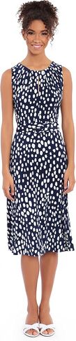 London Times Women's, Sleeveless Jersey Keyhole Belted Midi Dress in Saudi Arabia