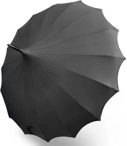 Gothic Rebel Dark Wing Black Gothic Pagoda Umbrella in Kuwait