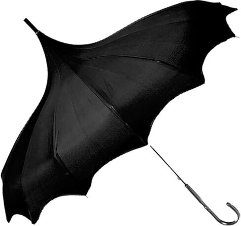 Gothic Rebel Dark Wing Black Gothic Pagoda Umbrella in Kuwait