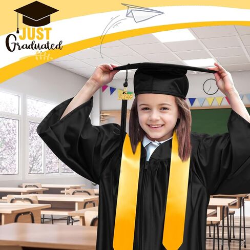 Mukum رياض الأطفال قبعة التخرج وثوب مجموعة مع شرابة 2023 2024 سحر التخرج الشالات للطفل مرحلة ما قبل المدرسة رياض الأطفال النبيذ in Saudi Arabia