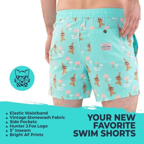 Party Pants Men's Party Starter 5" Inseam Shorts in Saudi Arabia