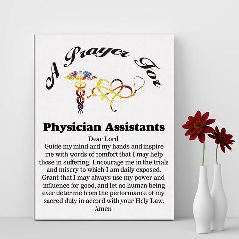 LEXSIVO Pediatrician Definition Print Canvas Wall Art Doctor Office Decor Modern Pediatrician Painting 12x15 Canvas Poster Framed Ready to Hang Artwork Medical School Gift in Saudi Arabia