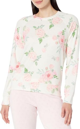 PJ Salvage womens Loungewear Garden Hearts Long Sleeve Top Pajama Top in Saudi Arabia