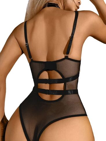 Lilosy مثير بو الدانتيل Underwire بيبي دول تيدي ارتداءها in Saudi Arabia