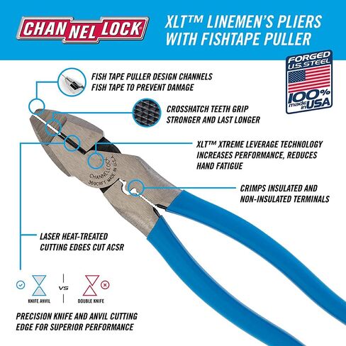 زردية عمال الحديد Channellock 350S مقاس 9 بوصة مع زنبرك، فولاذ عالي الكربون in Kuwait