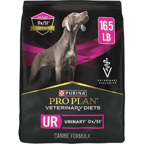 Purina Pro Plan Veterinary Diets UR Urinary Ox/St Canine Formula Dog Food Dry Kibble - 25 lb. Bag