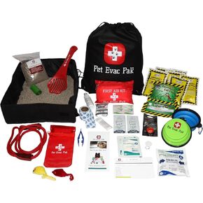 Pet Emergency Kit for Cats - in Cinch Bag