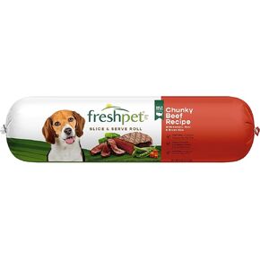 Freshpet Dog Food, Slice and Serve Roll, Tender Chicken Recipe, 16 Oz