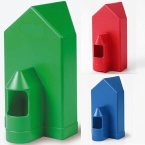 Corner Pigeon Drinker Automatic 2L BEBEDERO DE ESQUINA AUTOMATICO para PALOMAS GAUN RED Blue Green Rojo Verde Azul (RED/Rojo)