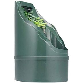 Reptile Drinking Fountain, Waterfall Automatic Circulation Water Dispenser for Lizard Chameleon Dispenser Habitat Aquarium Simulated Rainforest