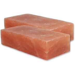Himalayan Salt Lick Horses (5.5 lbs Each) Pack of 2 | Deer Salt Lick Block | Licking Block for Animals | Pink Salt Lick for Livestock.