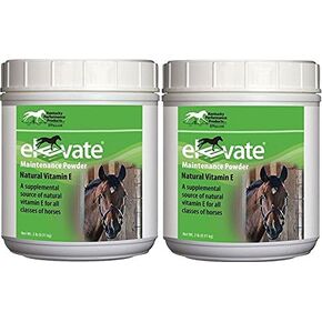 Kentucky Performance Products 2 Pack of Elevate Maintenance Power, 2 Pounds Each, Natural Vitamin E Horse Supplement